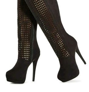 Black Stiletto Boots